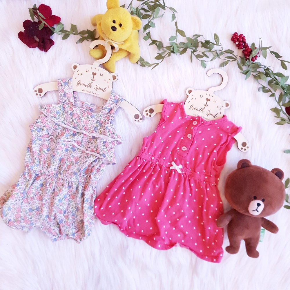 🎉HP🎉 CARTER'S Baby Girl Clothes Bundle 12M